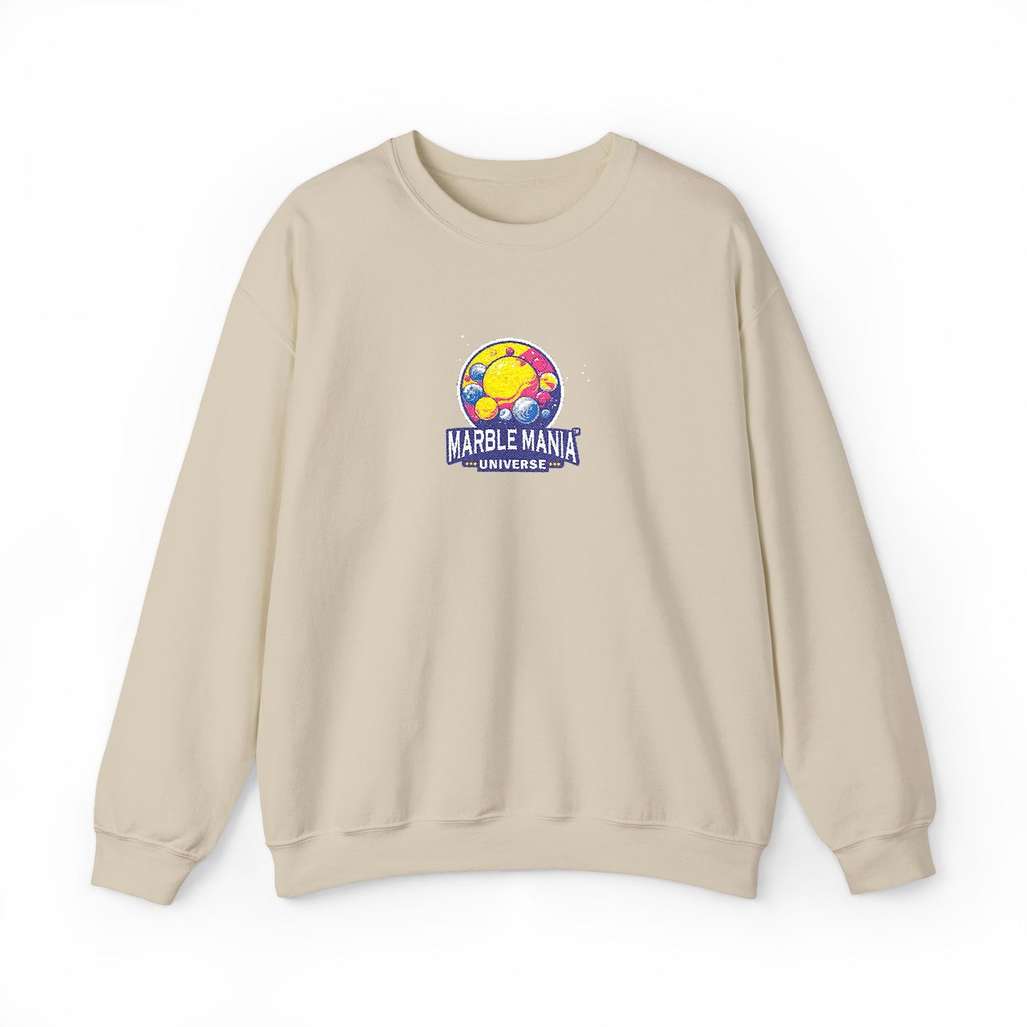 Vibrant Crewneck Sweatshirt with Colorful World Design, Unisex Pullover for Travel Lovers, Cozy Gift for Holidays, Unique Style