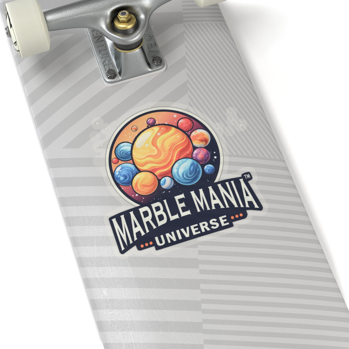 Cosmic Marble Mania Kiss-Cut Stickers - Planetary Decals for Laptops, Journals, DIY Projects, Gift Ideas, Space Decor