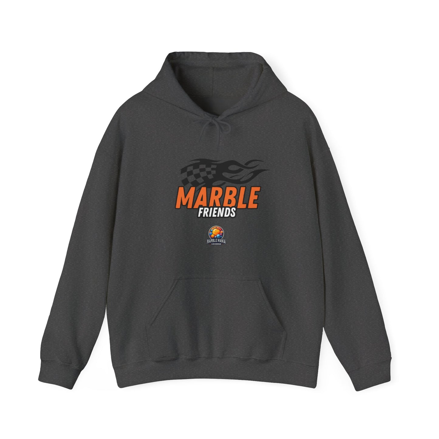 Marble Mania Universe "Marble Friends" Hoodie – Unisex Heavy Blend™ Pullover Sweatshirt