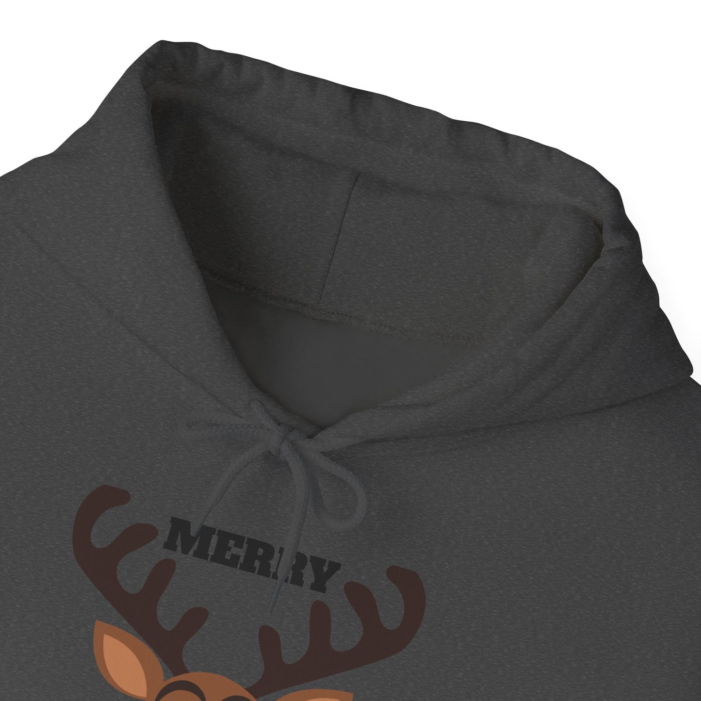 Hoodie — Merry Marblemas Reindeer Christmas Sweatshirt