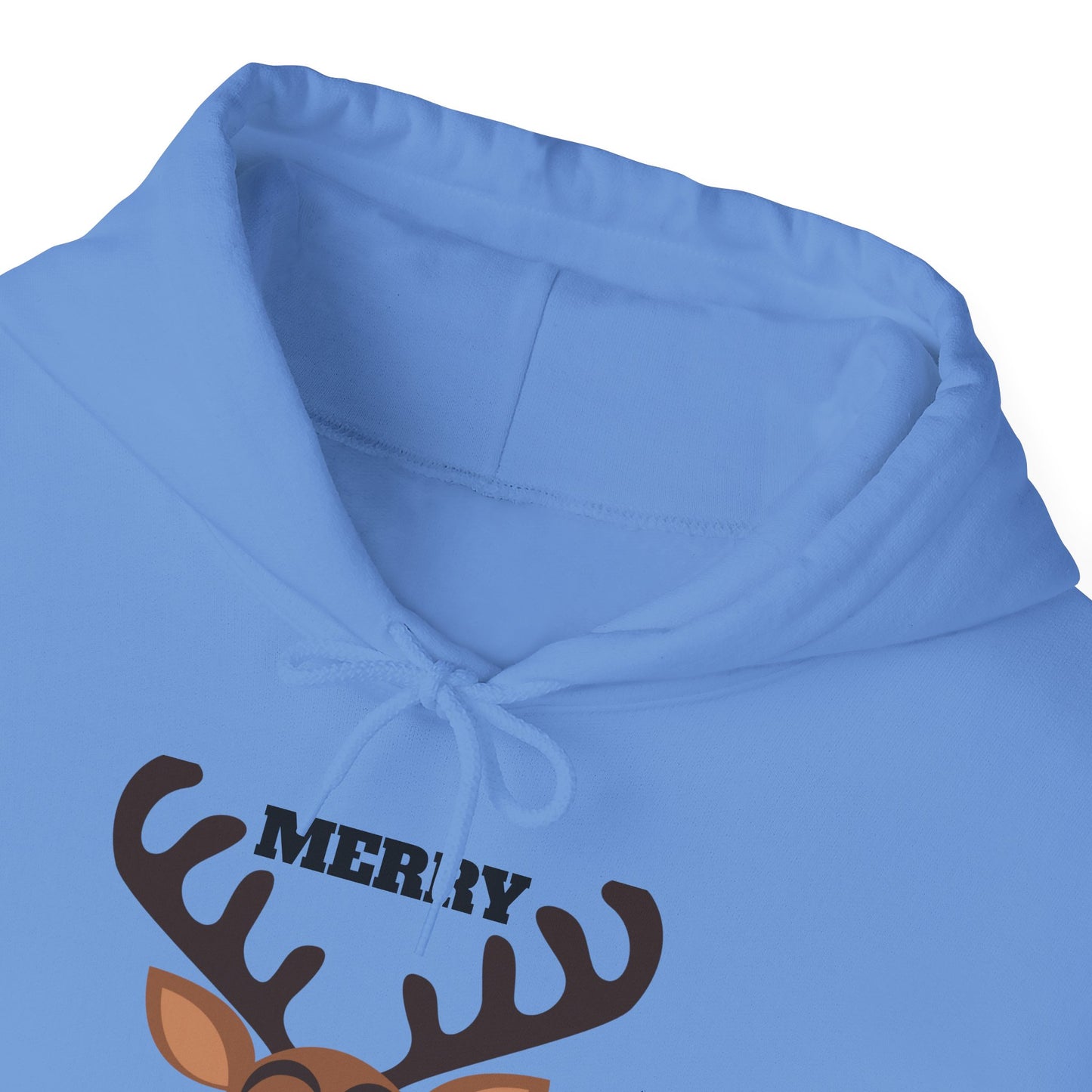 Hoodie — Merry Marblemas Reindeer Christmas Sweatshirt