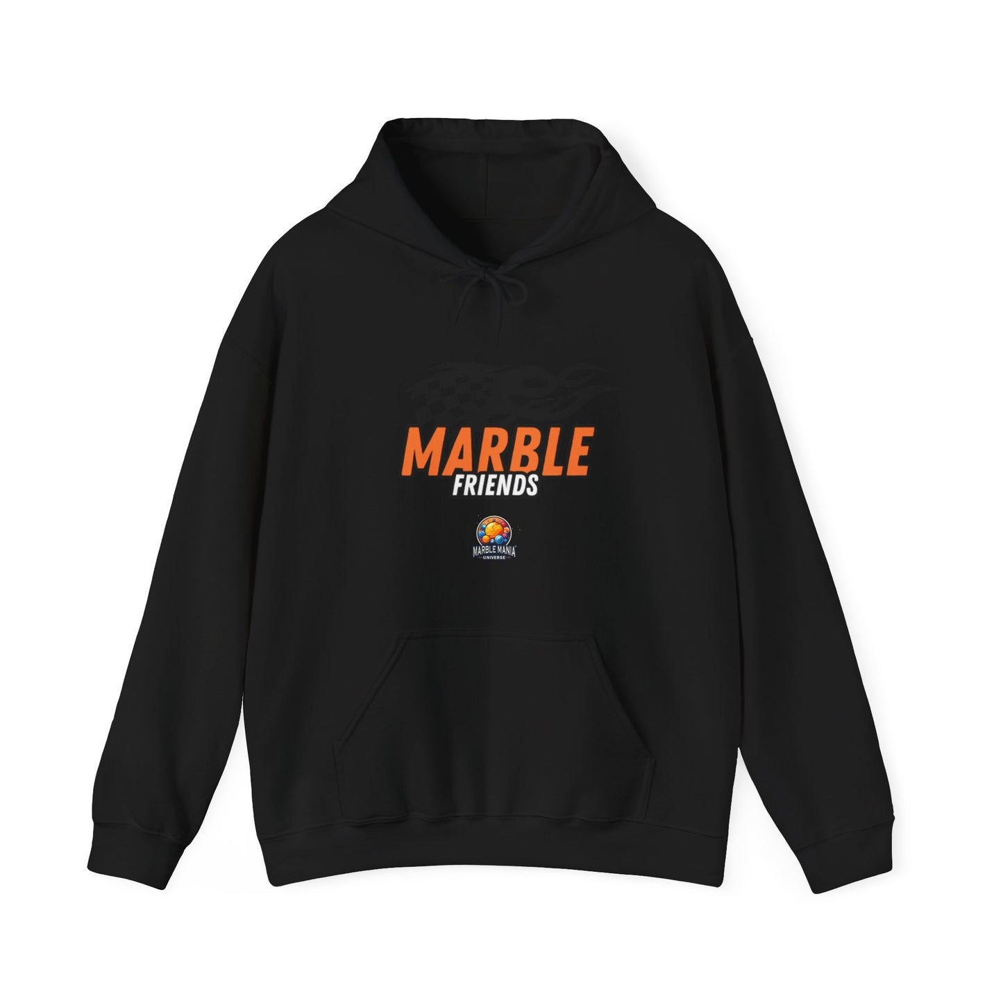 Marble Mania Universe "Marble Friends" Hoodie – Unisex Heavy Blend™ Pullover Sweatshirt