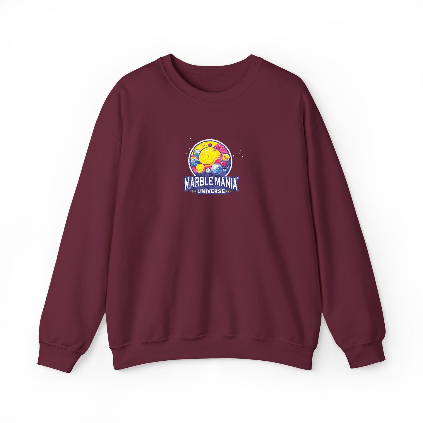 Vibrant Crewneck Sweatshirt with Colorful World Design, Unisex Pullover for Travel Lovers, Cozy Gift for Holidays, Unique Style