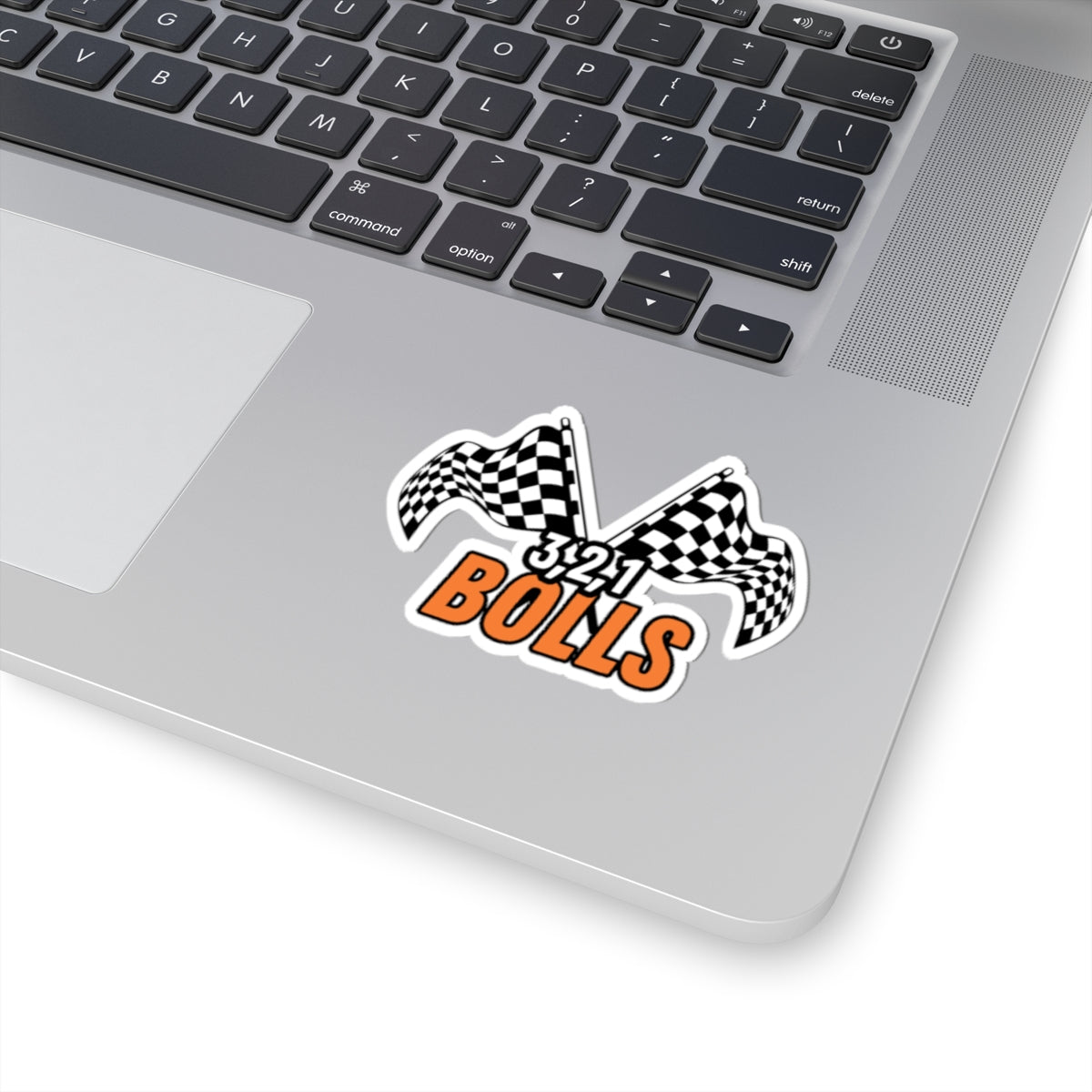Racing Themed Kiss-Cut Stickers | 321 Bulls | Laptop Decals, Car Stickers, Sport Accessories, Gift for Racing Fans