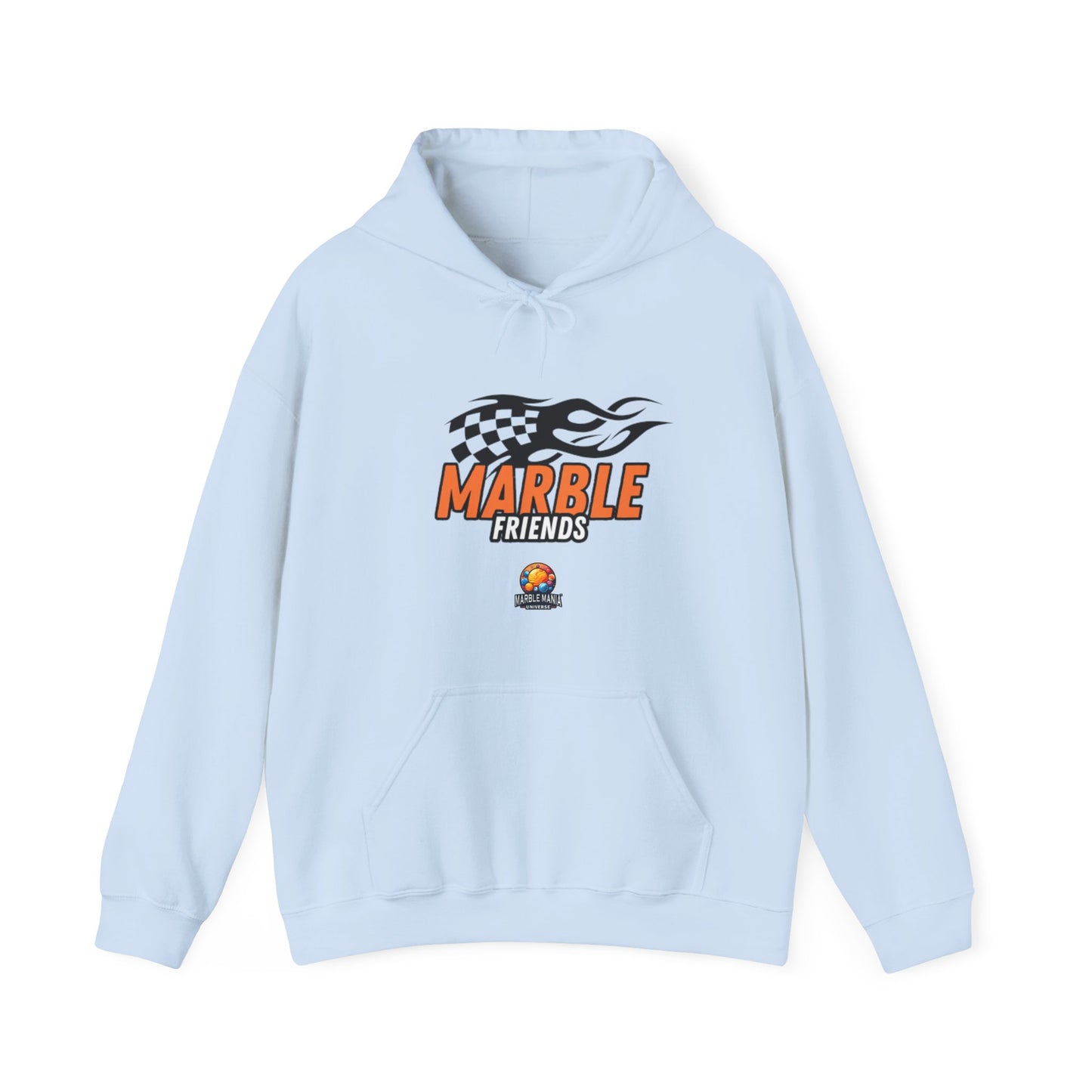 Marble Mania Universe "Marble Friends" Hoodie – Unisex Heavy Blend™ Pullover Sweatshirt