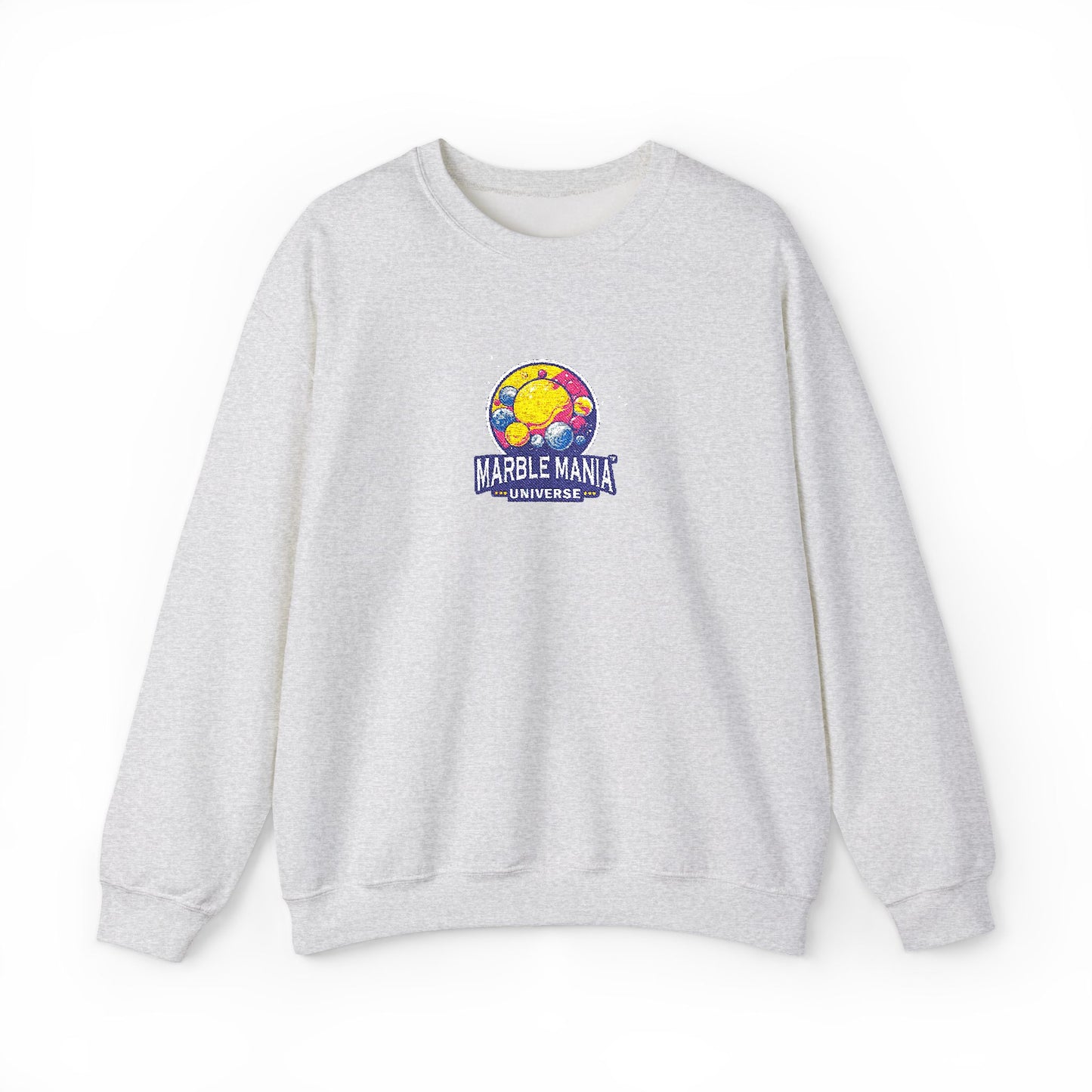 Vibrant Crewneck Sweatshirt with Colorful World Design, Unisex Pullover for Travel Lovers, Cozy Gift for Holidays, Unique Style