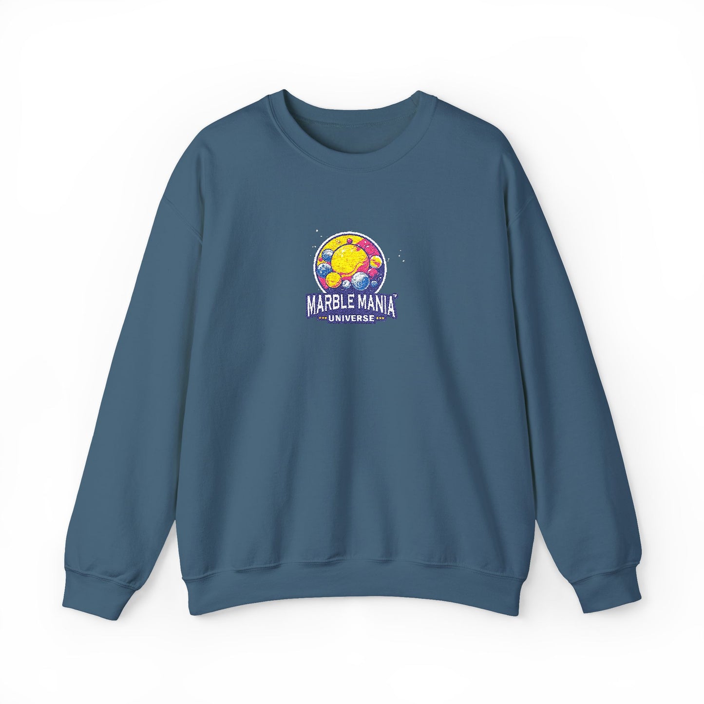 Vibrant Crewneck Sweatshirt with Colorful World Design, Unisex Pullover for Travel Lovers, Cozy Gift for Holidays, Unique Style