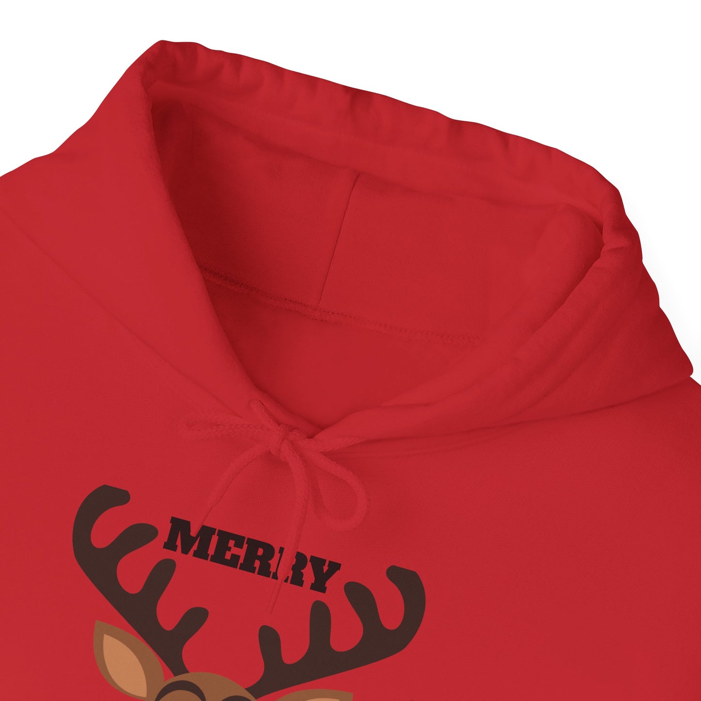 Hoodie — Merry Marblemas Reindeer Christmas Sweatshirt