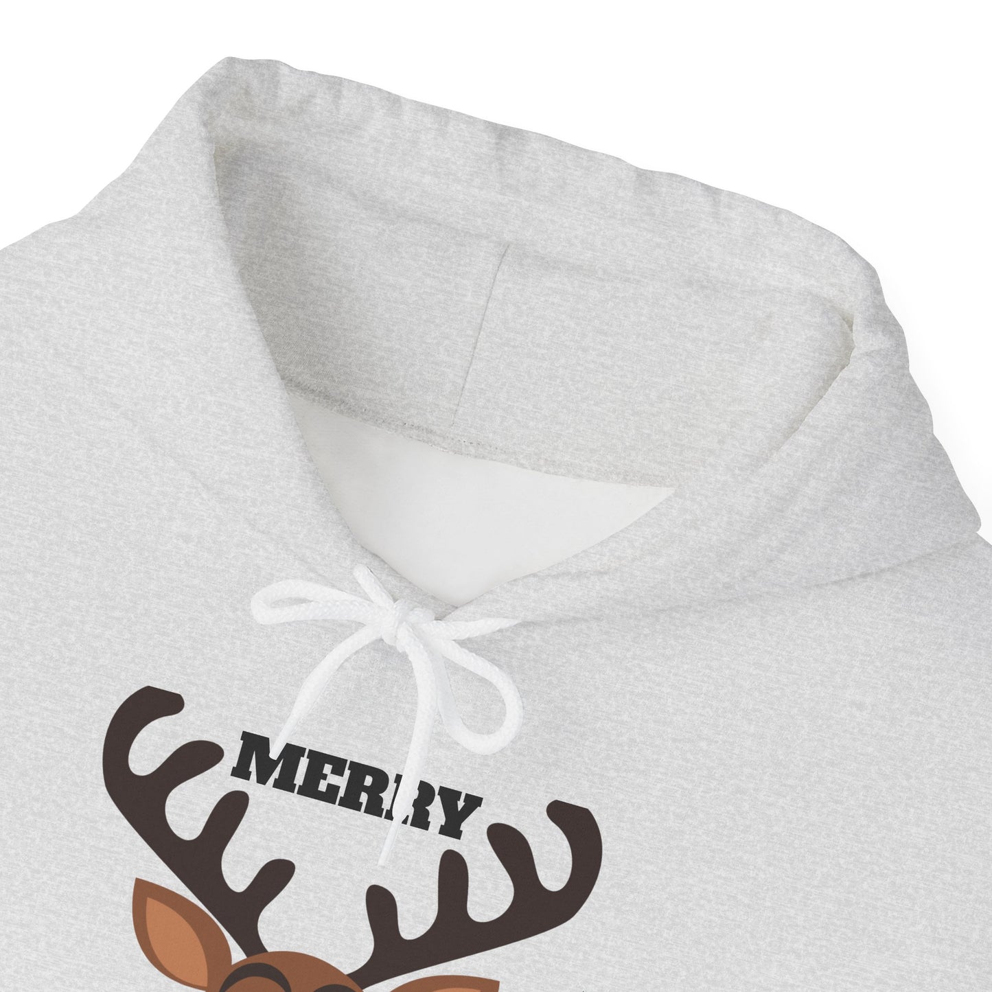 Hoodie — Merry Marblemas Reindeer Christmas Sweatshirt