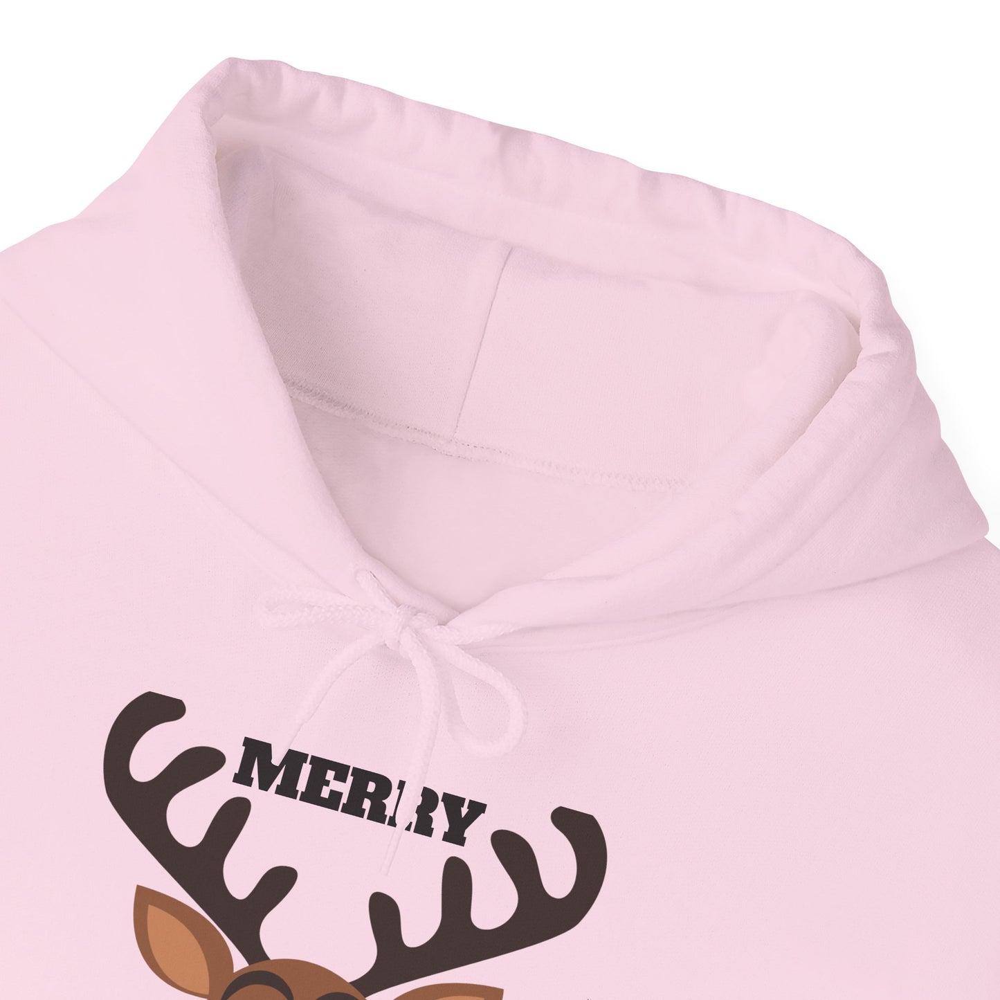 Hoodie — Merry Marblemas Reindeer Christmas Sweatshirt