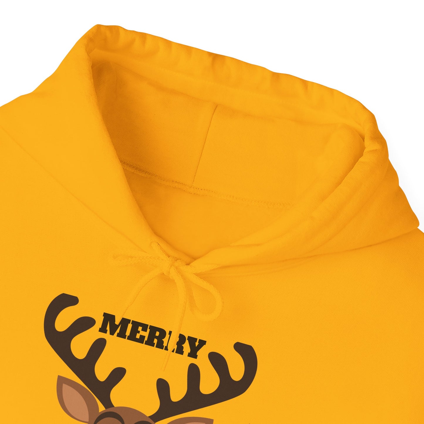 Hoodie — Merry Marblemas Reindeer Christmas Sweatshirt