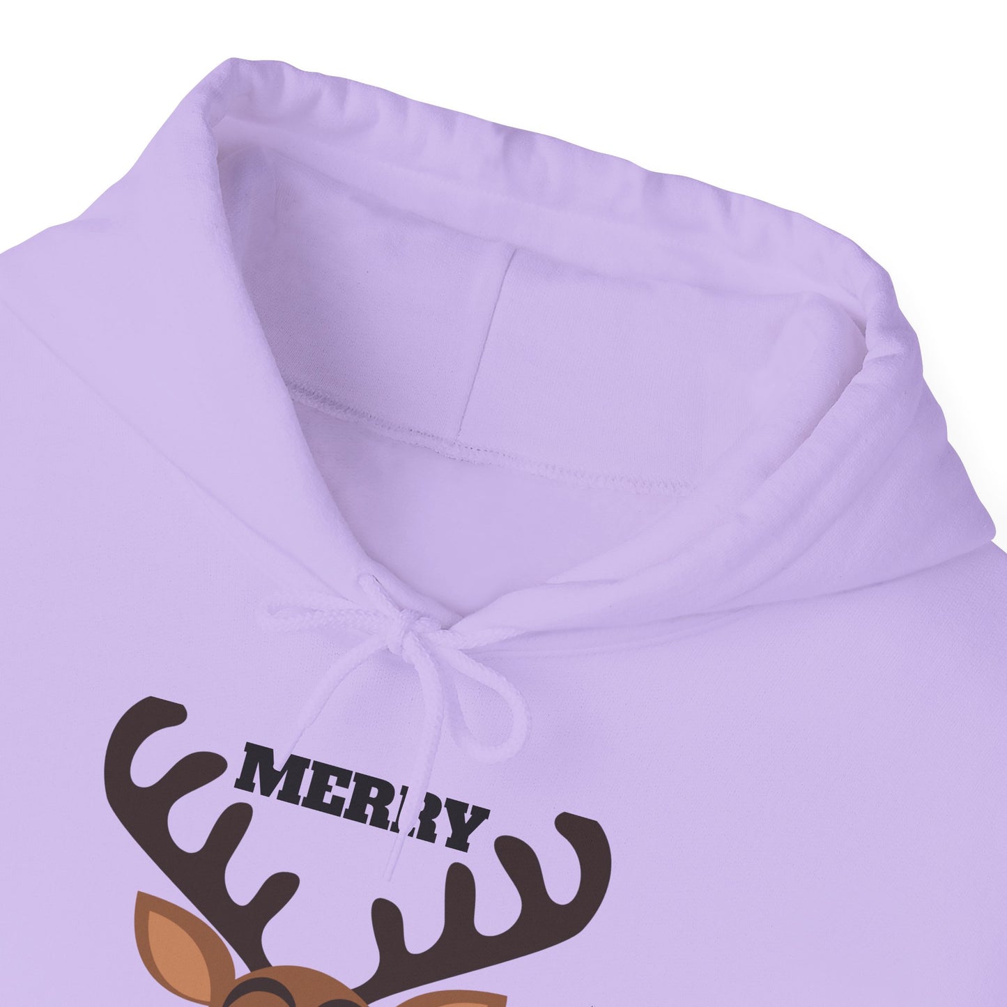 Hoodie — Merry Marblemas Reindeer Christmas Sweatshirt
