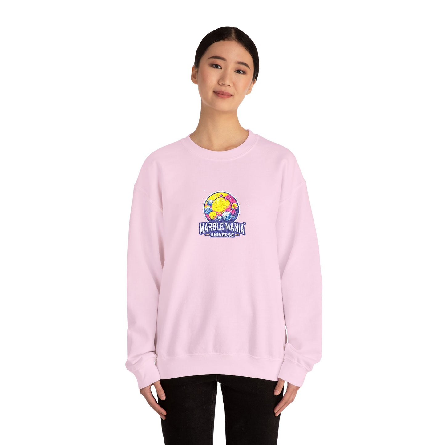 Vibrant Crewneck Sweatshirt with Colorful World Design, Unisex Pullover for Travel Lovers, Cozy Gift for Holidays, Unique Style
