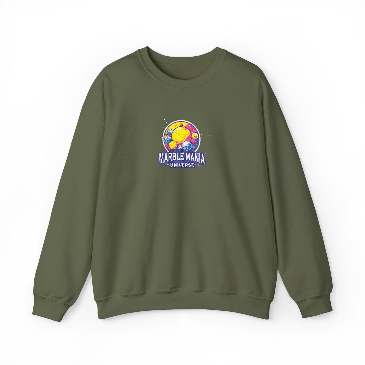 Vibrant Crewneck Sweatshirt with Colorful World Design, Unisex Pullover for Travel Lovers, Cozy Gift for Holidays, Unique Style