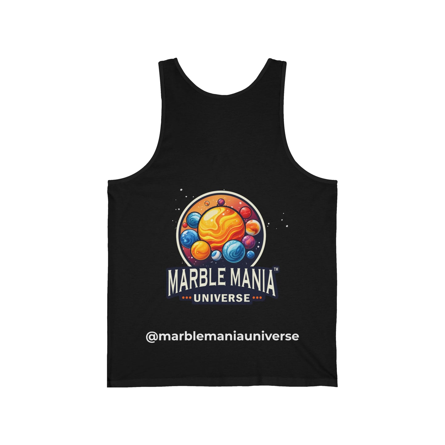 Marble Mania Unisex Jersey Tank | Racing Tees, Summer Apparel, Gift for Gamers, Sports Fans, Nostalgic Merch