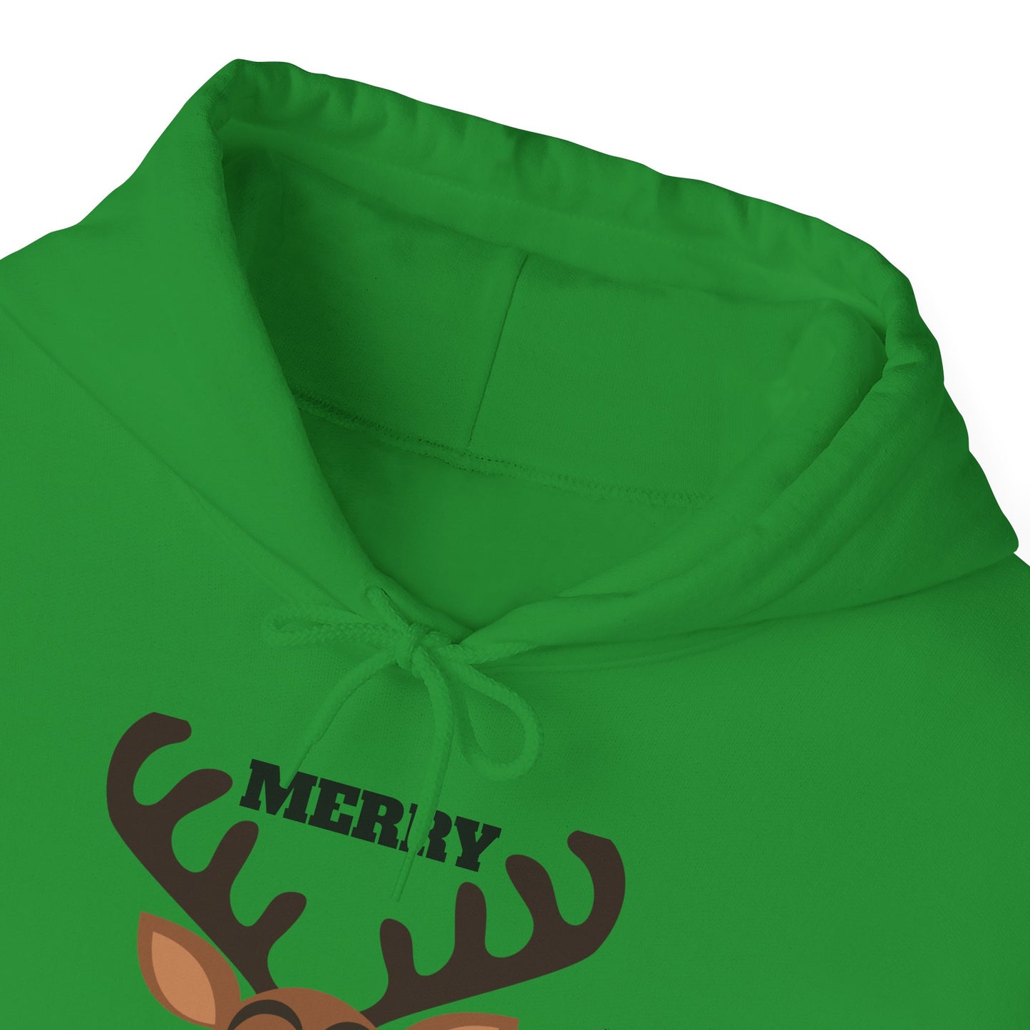 Hoodie — Merry Marblemas Reindeer Christmas Sweatshirt