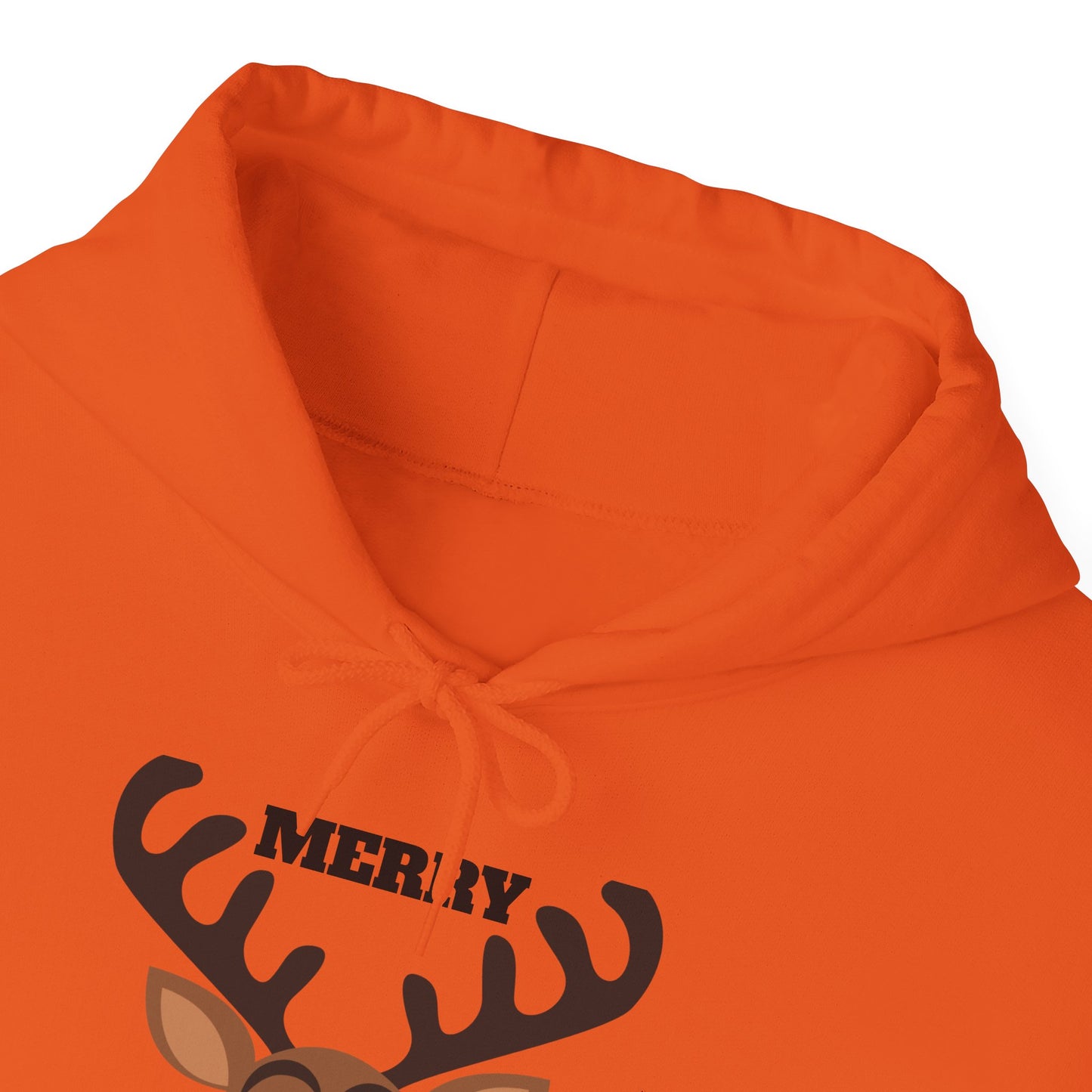 Hoodie — Merry Marblemas Reindeer Christmas Sweatshirt