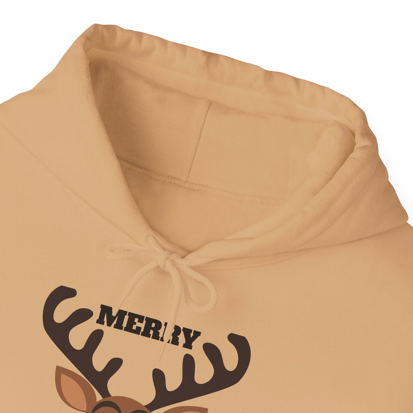 Hoodie — Merry Marblemas Reindeer Christmas Sweatshirt