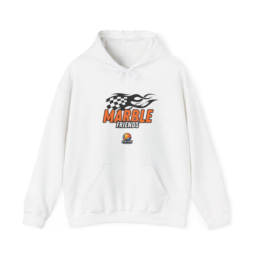 Marble Mania Universe "Marble Friends" Hoodie – Unisex Heavy Blend™ Pullover Sweatshirt